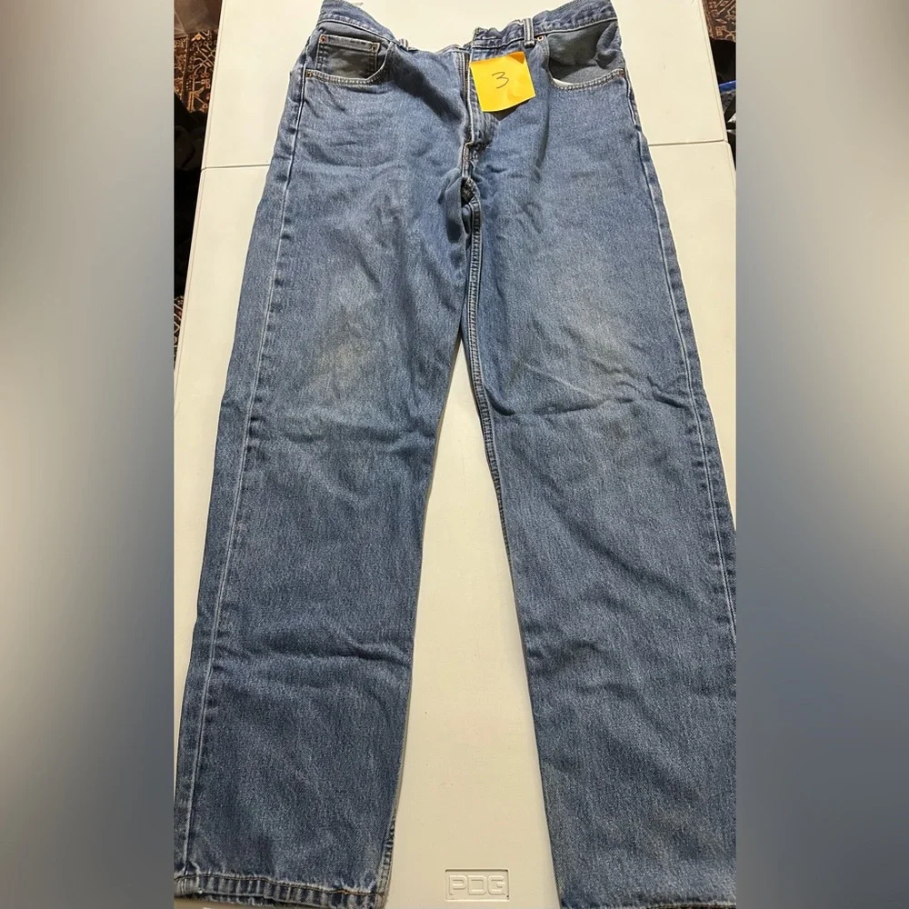 Men’s Levi’s 550 Jeans, dark stone wash, relaxed fit, 36x34.  MULTIPLE PAIRS!